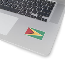 Load image into Gallery viewer, Kiss-Cut Stickers - Flag - Republic of Guyana wo txt X 300