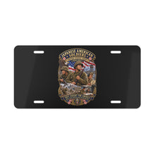 Load image into Gallery viewer, License Plate - Japanese American WWII Soldiers - 3D - Enhanced