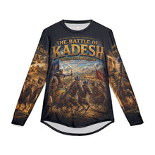 Load image into Gallery viewer, The Battle of Kadesh Tribute Long Sleeve Shirt – 1274BC - The Largest Chariot Battle in History Between Egypt and the Hittite Empires