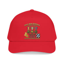 Load image into Gallery viewer, Mid Profile Baseball Cap - Army - Iraq War Veteran - 3rd Infantry Division - 3D - Enhanced