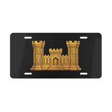 Load image into Gallery viewer, License Plate - Amy Corps of Engineers Branch Insignia - 3D - Enhanced