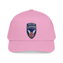 Load image into Gallery viewer, Mid Profile Baseball Cap - 11th Airborne Division w Arctic Tab wo txt - 3D - Enhanced