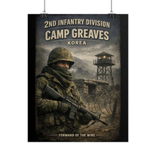 Load image into Gallery viewer, Rolled Posters - 2nd Infantry Division Cold Vigilance - Poster