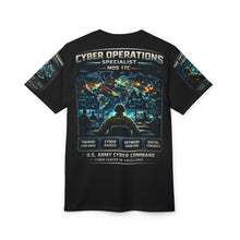 Load image into Gallery viewer, U.S. Army Cyber Warfare All-Over Print Tee — "Warfare in the Fifth Domain"