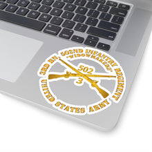 Load image into Gallery viewer, Kiss-Cut Stickers - Army - 3rd Bn 502nd Infantry Regt - Widowmakers - Infantry Br