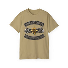 Load image into Gallery viewer, Unisex Ultra Cotton Tee - USCG - Boarding Officer w txt - 3D - Enhanced
