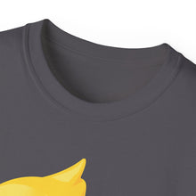 Load image into Gallery viewer, Unisex Ultra Cotton Tee - Yellow Rubber Duck - Oblique Left Front X 300