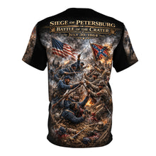 Load image into Gallery viewer, Civil War Tribute Tee — Siege of Petersburg, XXV Corps (USCT) & Mahone's Brigade — Battle of the Crater (July 30, 1864)