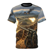 Load image into Gallery viewer, AOP Unisex Tee Vietnam War Artillery Firebase