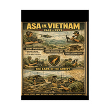 Load image into Gallery viewer, Matte Poster - ASA Vietnam 1961-1973