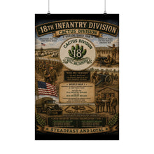 Load image into Gallery viewer, Matte Poster - 18th Infantry Division - Poster