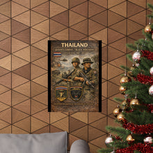 Load image into Gallery viewer, Matte Poster - Thailand's war heroes Cobras and Panthers