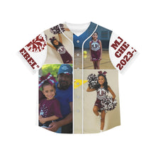 Load image into Gallery viewer, Women's Baseball Jersey (AOP) - Morales Junior High - Cheer - White