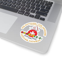 Load image into Gallery viewer, Kiss-Cut Stickers - 6th Battalion, 14th Artillery Regiment - DUI - Warbonnets - VN SVC BAR - Top X 300