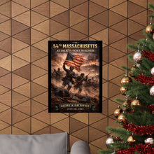 Load image into Gallery viewer, Matte Poster - 54th Massachusetts - Fort Wagner