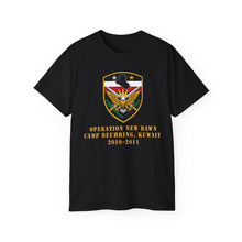 Load image into Gallery viewer, Unisex Ultra Cotton Tee - Operation New Dawn - Camp Beuhring, Kuwait - 2010-2011 - T-Shirts - Classic