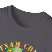 Load image into Gallery viewer, Unisex Ultra Cotton Tee - Vietnam Combat Veteran w 20th Engineer Brigade SSI - Dong Tam X 300