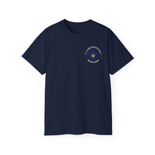 Load image into Gallery viewer, Unisex Ultra Cotton Tee - Vietnam Combat Aviation Vet w Air Crew Badges - 12th Combat Aviation Group - Black Jack No2 - Sgt Howard Meyers - 1968-1969 SVC X 300