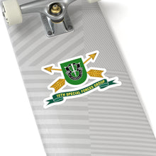 Load image into Gallery viewer, Kiss-Cut Stickers - Army - 10th Special Forces Group - Flash w Br - Ribbon X 300