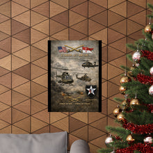 Load image into Gallery viewer, Matte Poster - Army - C Trop, 4th Squadron, 7th Cav - First to See, First to Fight