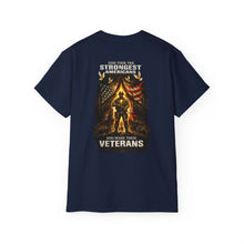 Load image into Gallery viewer, Unisex Ultra Cotton Tee - God took the strongest Americans