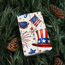 Load image into Gallery viewer, Gift Wrap Paper — 4th of July patterns