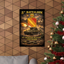 Load image into Gallery viewer, Matte Poster - 5th Bn, 44th Air Defense Artillery - Duster - Vietnam