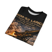 Load image into Gallery viewer, MGM-52 LANCE, 1st Battalion, 12th Field Artillery Tribute - Cut & Sew Tee - Fort Sill OK- Cold War Deterrent (First Lance Missile Battalion)