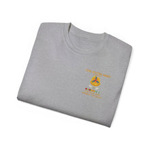 Load image into Gallery viewer, Unisex Ultra Cotton Tee - Vietnam Combat Aviation Vet w Air Crew Badges - 12th AVN Group Combat - Sgt Howard Meyers - 1968-1969 SVC X 300