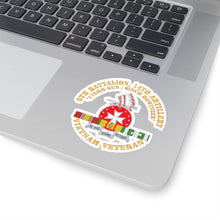 Load image into Gallery viewer, Kiss-Cut Stickers - 6th Battalion, 14th Artillery Regiment - DUI - VN SVC BAR - Top X 300