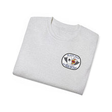 Load image into Gallery viewer, Unisex Ultra Cotton Tee - Vietnam Combat Aviation Vet w Air Crew Badges - HQ & HQ Company 12th Aviation Group Combat Blackjack - Sgt Howard Meyers - 1968-1969 SVC X 300