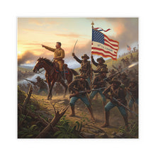 Load image into Gallery viewer, Indoor and Outdoor Silk Posters - Charge up JanJuan Hill