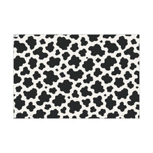 Load image into Gallery viewer, Gift Wrap Paper — Black-and-White Cowhide