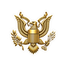 Load image into Gallery viewer, Kiss-Cut Stickers - Army - Eagle - 3D X 300