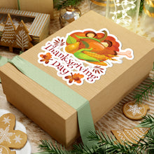 Load image into Gallery viewer, Kiss-Cut Stickers - Thanksgiving Day - Turkey
