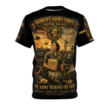 Load image into Gallery viewer, Womens Army Corps (WAC) - Vietnam Service Tribute Tee — "The Army Behind the Army"