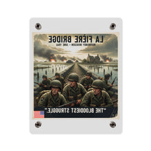Load image into Gallery viewer, Acrylic Wall Art Panel - 82nd Airborne at the La Fière Bridge