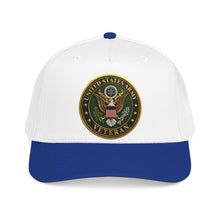 Load image into Gallery viewer, Mid Profile Baseball Cap - Army - US Army Veteran - 3D - Enhanced