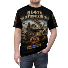 Load image into Gallery viewer, 614th Tank Destroyer Battalion - World War II - Tribute Tee — "Hunting the Hunters"