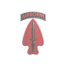 Load image into Gallery viewer, Kiss-Cut Stickers - Army - DUI - 1st Special Forces Operational Detachment–Delta (Airborne) wo txt - 3D - Enhanced