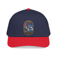 Load image into Gallery viewer, Mid Profile Baseball Cap - USS Pueblo Attack-Defense Commemorative Patch