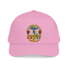 Load image into Gallery viewer, Mid Profile Baseball Cap - Vietnam Veteran Combat - 2nd Bn, 28th Infantry - 1st ID - with VN SVC - 3D - Transparent