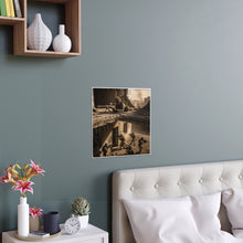 Load image into Gallery viewer, Indoor and Outdoor Silk Posters - Marine Sniper Providing Overwatch for Breach Team