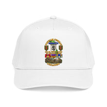 Load image into Gallery viewer, Mid Profile Baseball Cap - Vietnam Combat Veteran - 2nd Bn, 28th Inf 1st Inf Div - VN SVC w bronze star w OLC - 4 Stars w Battle Scene - 3D - Transparent