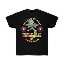 Load image into Gallery viewer, Unisex Ultra Cotton Tee - Vietnam Combat Infantry Veteran w 9th Inf Div SSI V1