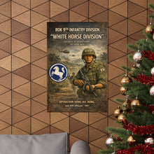 Load image into Gallery viewer, Matte Poster - Korea - 9th Division - White Horse Division - Korea in Vietnam