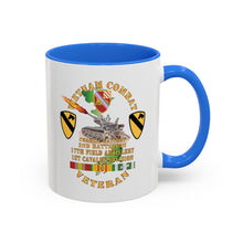Load image into Gallery viewer, Colorful Mug (11oz/15oz) - Army - Charlie Battery.2nd Battalion,17th Field Artillery - w 1st Cavalry Div - M110 8in SP - Vietnam Vet w VN SVC X 300