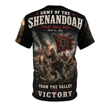 Load image into Gallery viewer, Army of the Shenandoah, 1st Battle of Bull Run - Tribute Tee - Manassas, Virginia - 21 July 1861 - From the Valley to VIctory