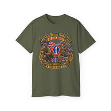 Load image into Gallery viewer, Unisex Ultra Cotton Tee - Army - 442nd Infantry Regimental Combat Team - 3D - Enhanced with EUR WWII SVC