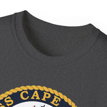 Load image into Gallery viewer, Unisex Ultra Cotton Tee - Navy - USS Cape Cod (AD 43) wo txt X 300